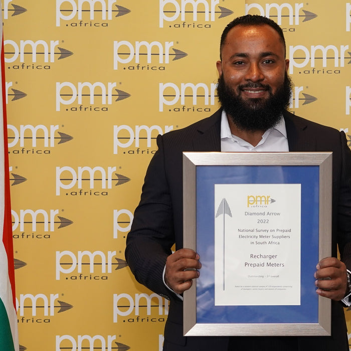 Recharger is proud to have been voted the best prepaid electricity meter supplier in SA for the third year running!